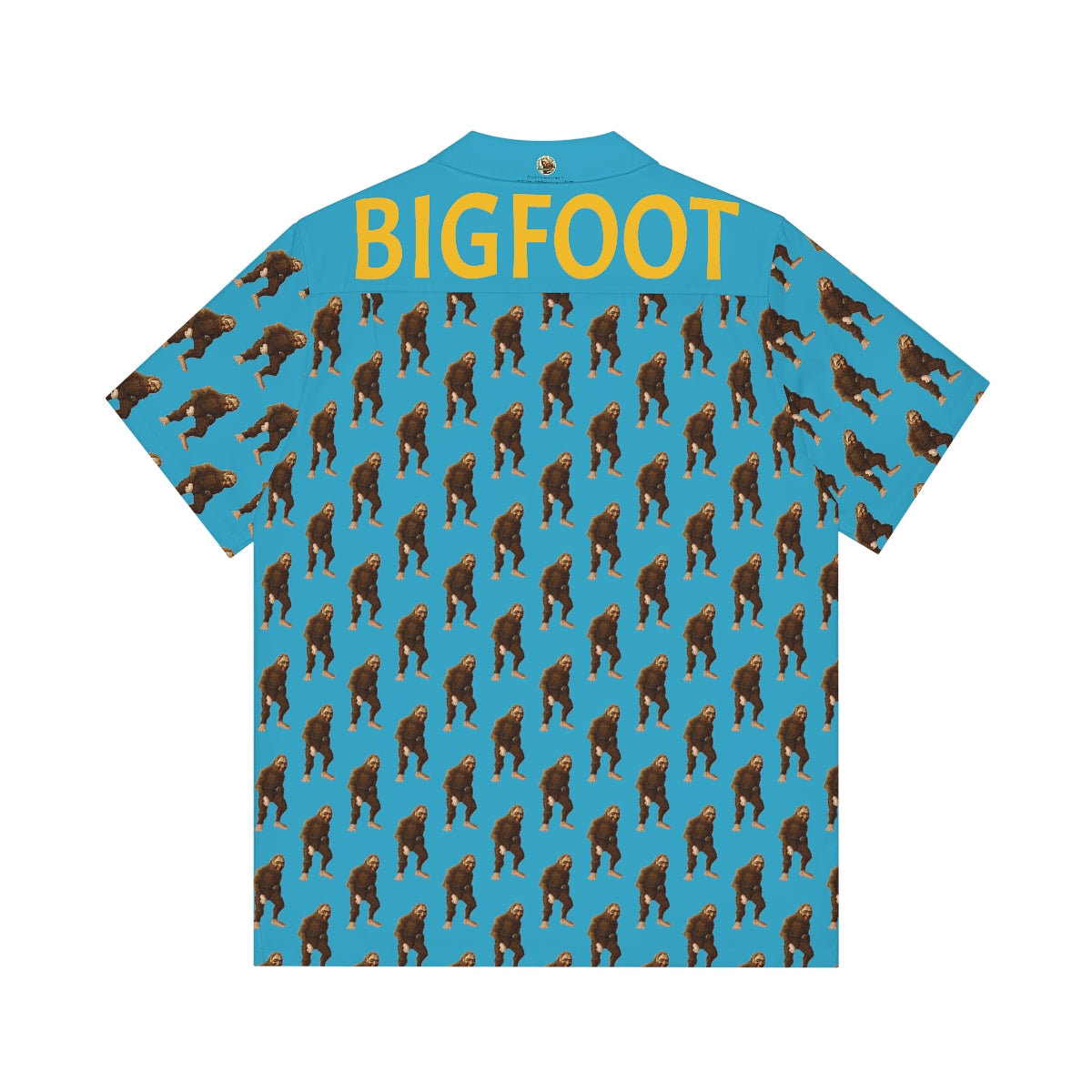 Men's Hawaiian-Style Bigfoot Shirt