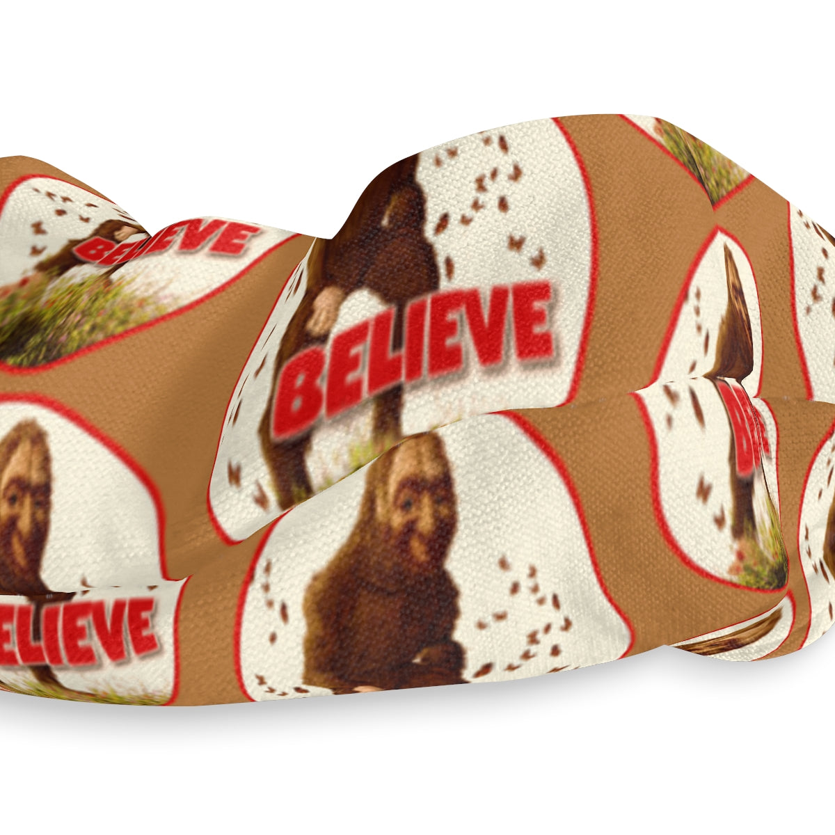 Bigfoot Believe Scrunchie