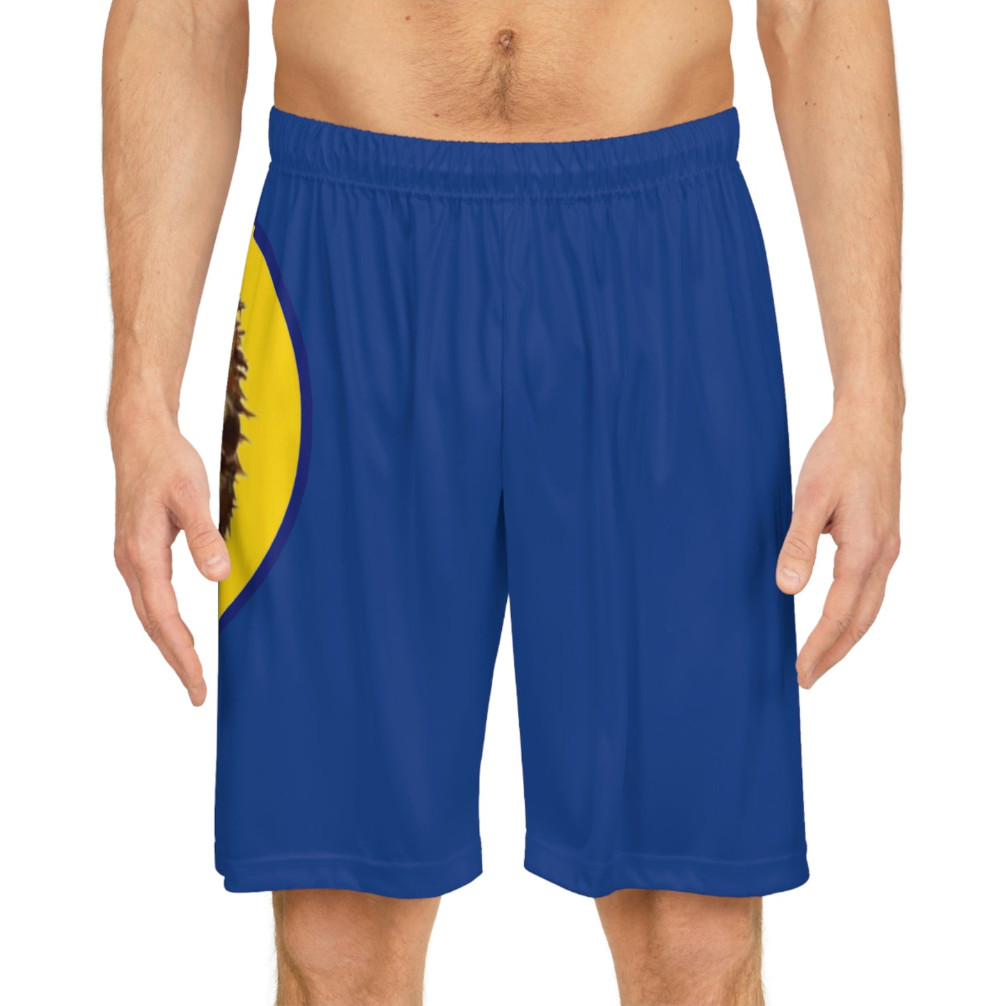 Blue Bigfoot Basketball Shorts