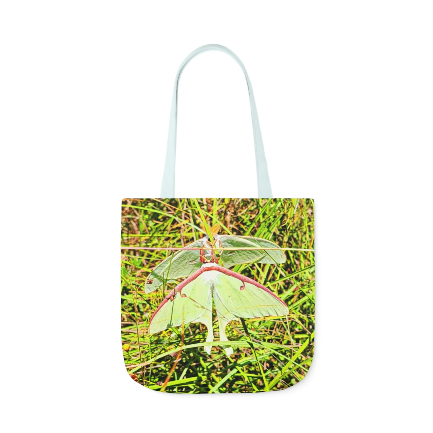 Luna Moths Polyester Canvas Tote Bag