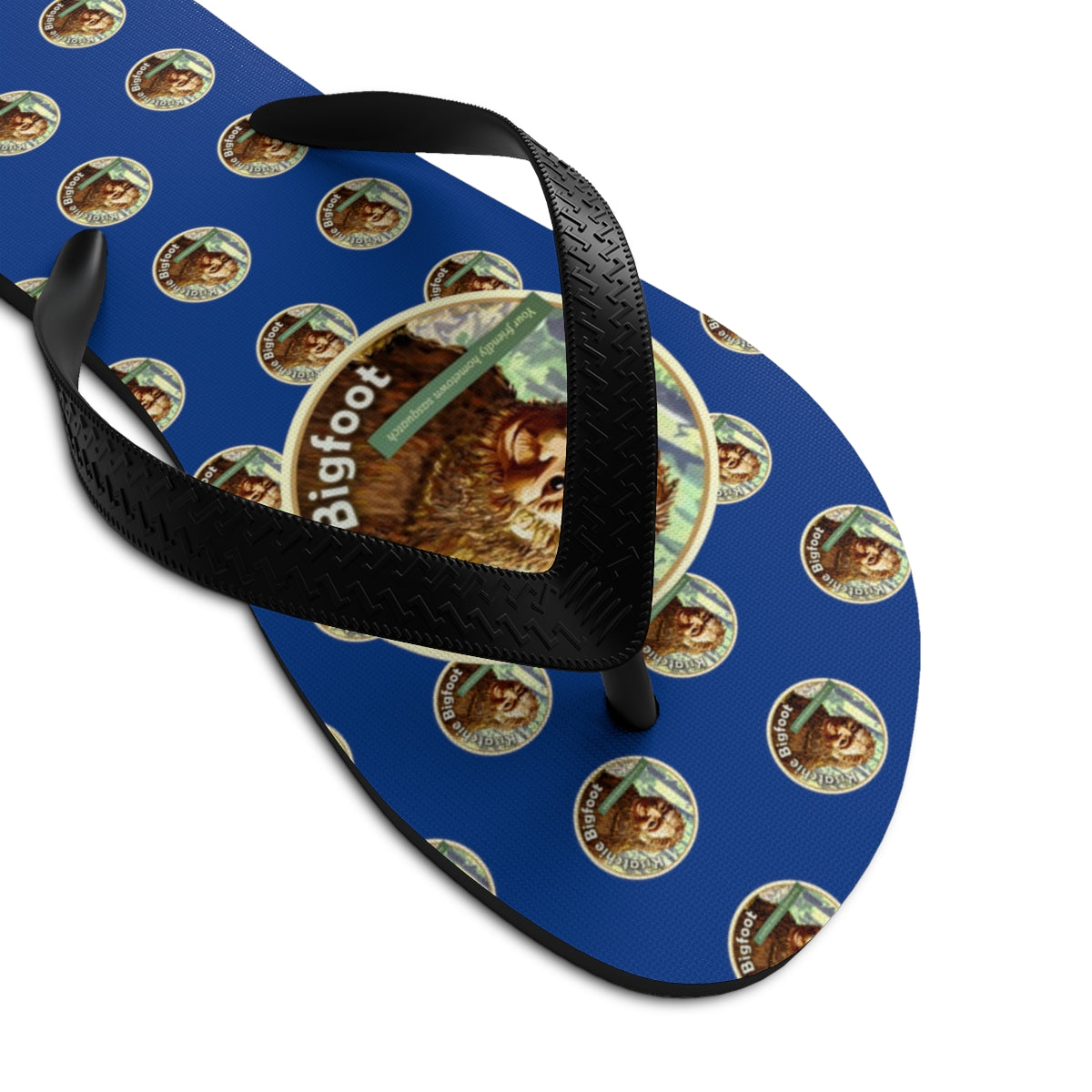 Rubber Sole Kisatchie Bigfoot Flip-Flops