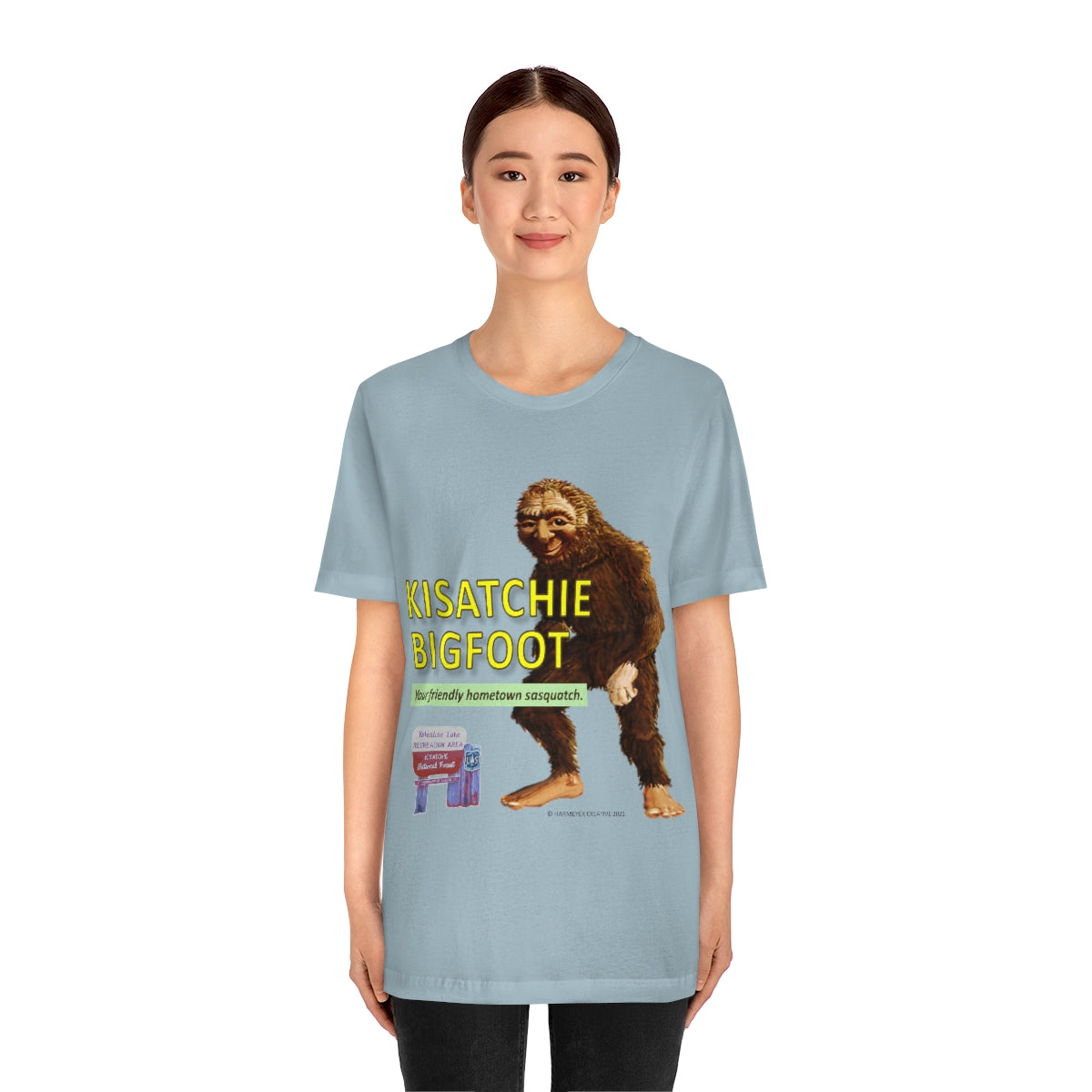 Unisex Kisatchie Bigfoot Jersey Tee