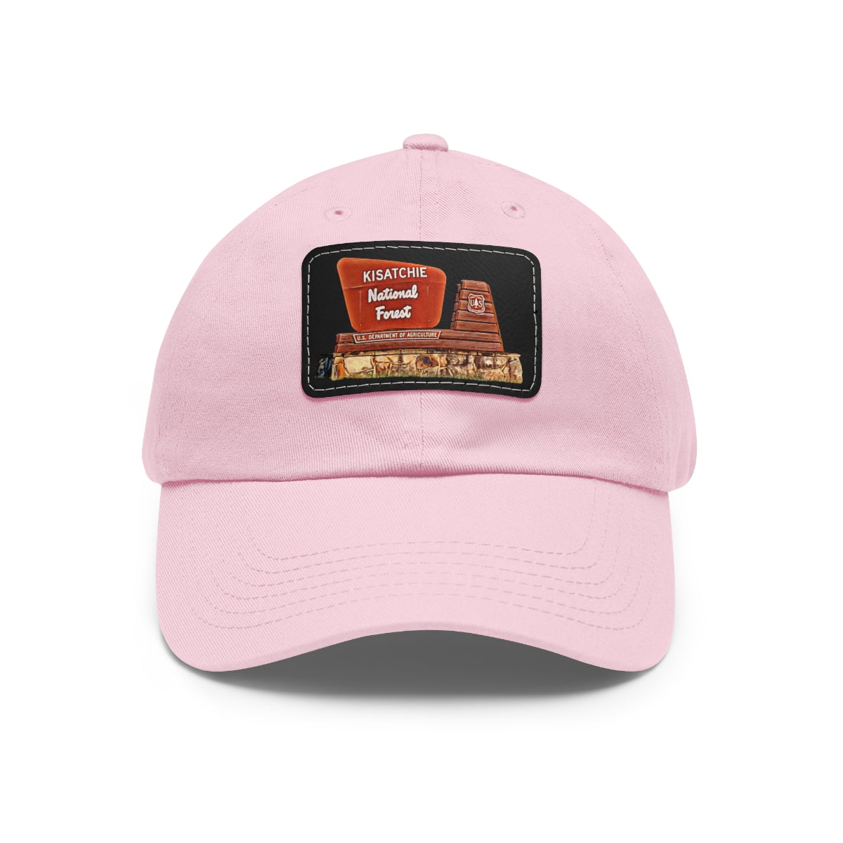 Dad Cap with Leather KNF Patch