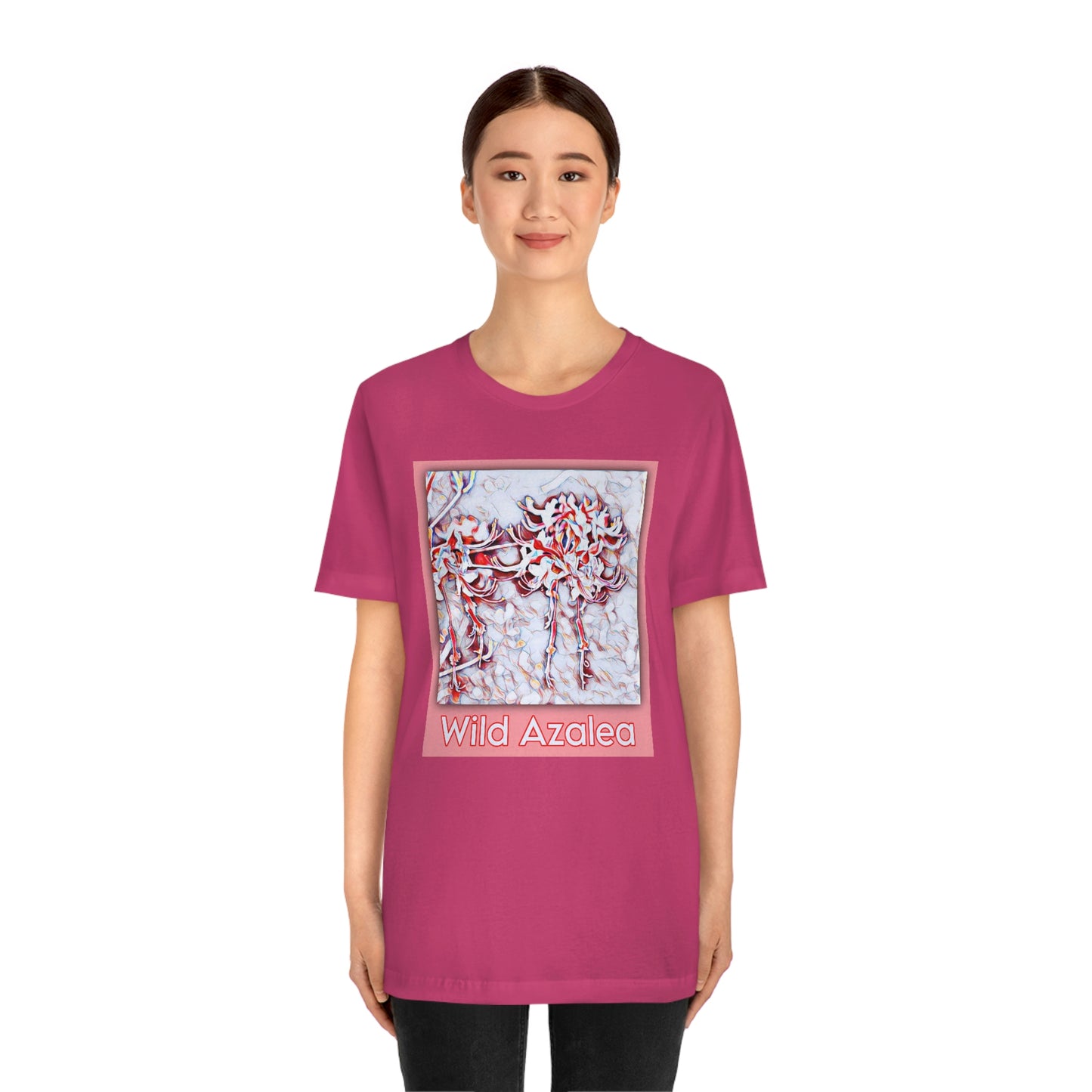 Unisex Kisatchie Wildflowers (Wild Azaleas) Jersey Tee