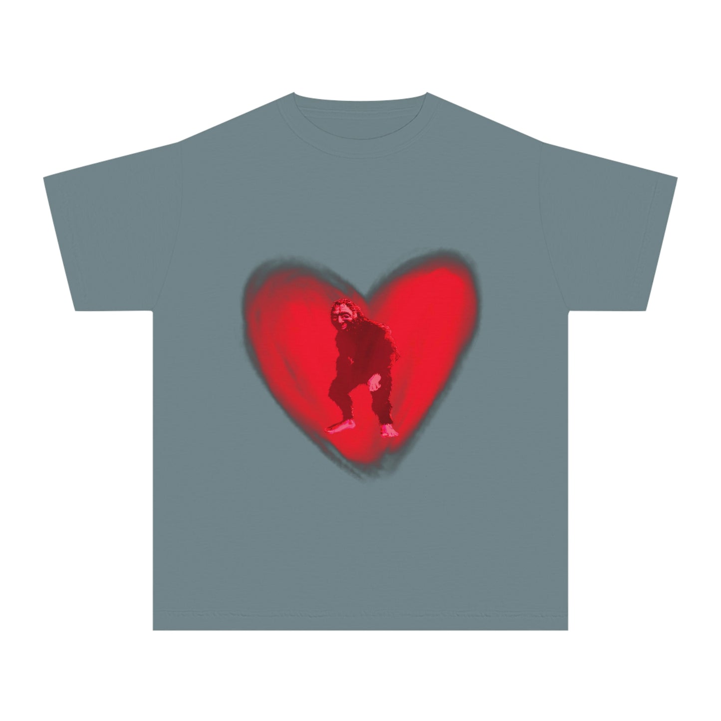 Youth Bigfoot in My Heart Tee