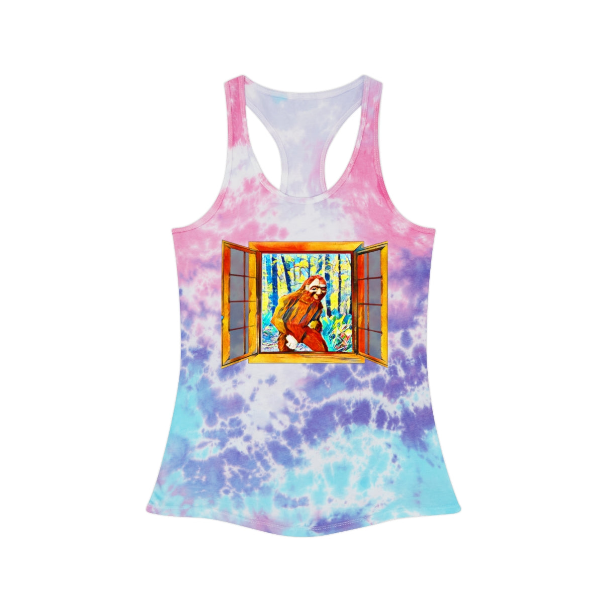 Tie Dye Racerback Tank Top