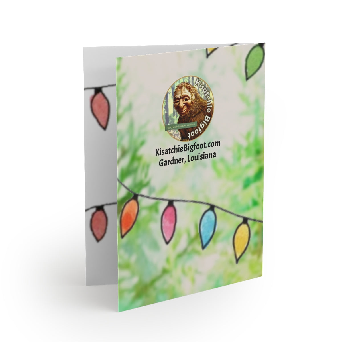 Bigfoot Christmas cards (8, 16, and 24 pcs)