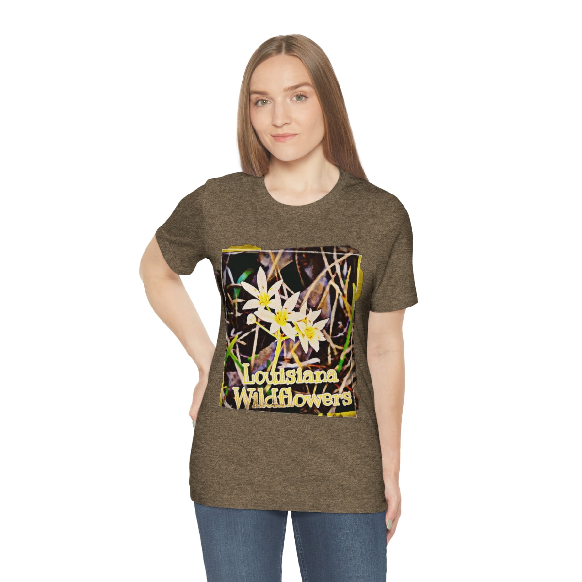 Louisiana Wildflowers Jersey Tee