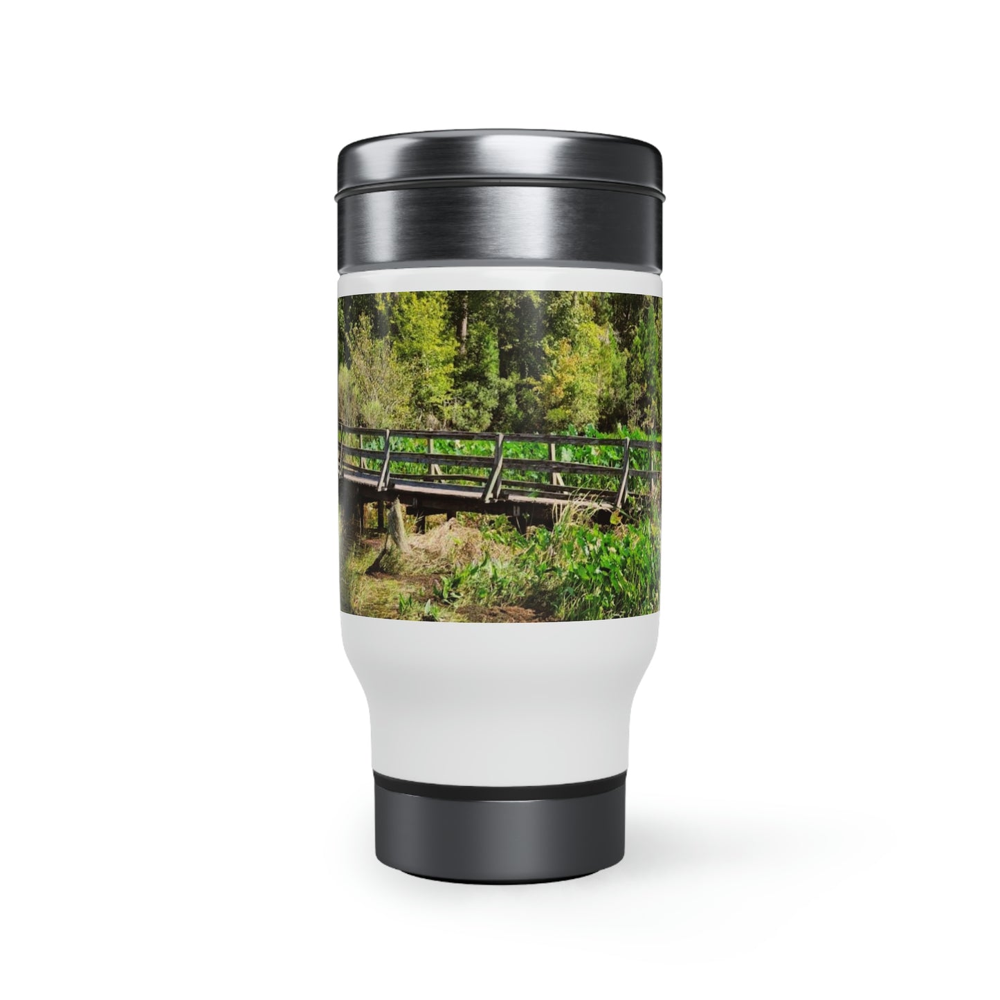 Hiking Bridge near Kincaid Lake Travel Mug