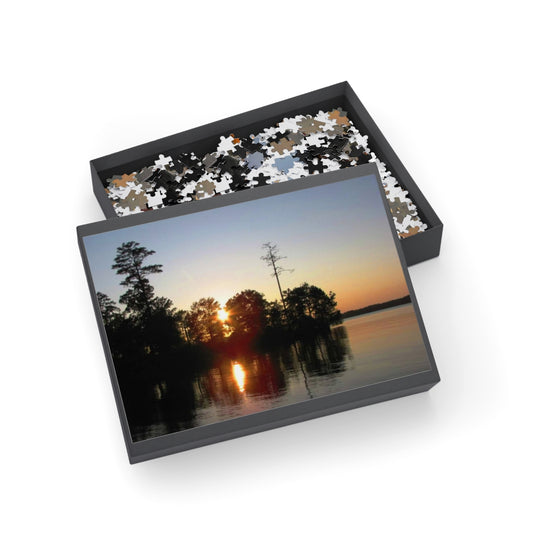 Kincaid Lake Sunset Puzzle (4 Sizes)