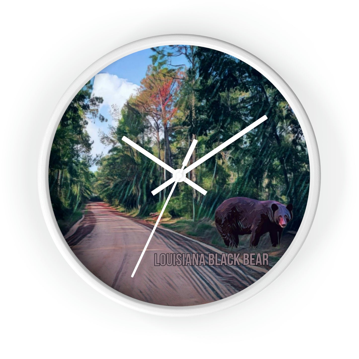 Louisiana's Black Bear Wall Clocks