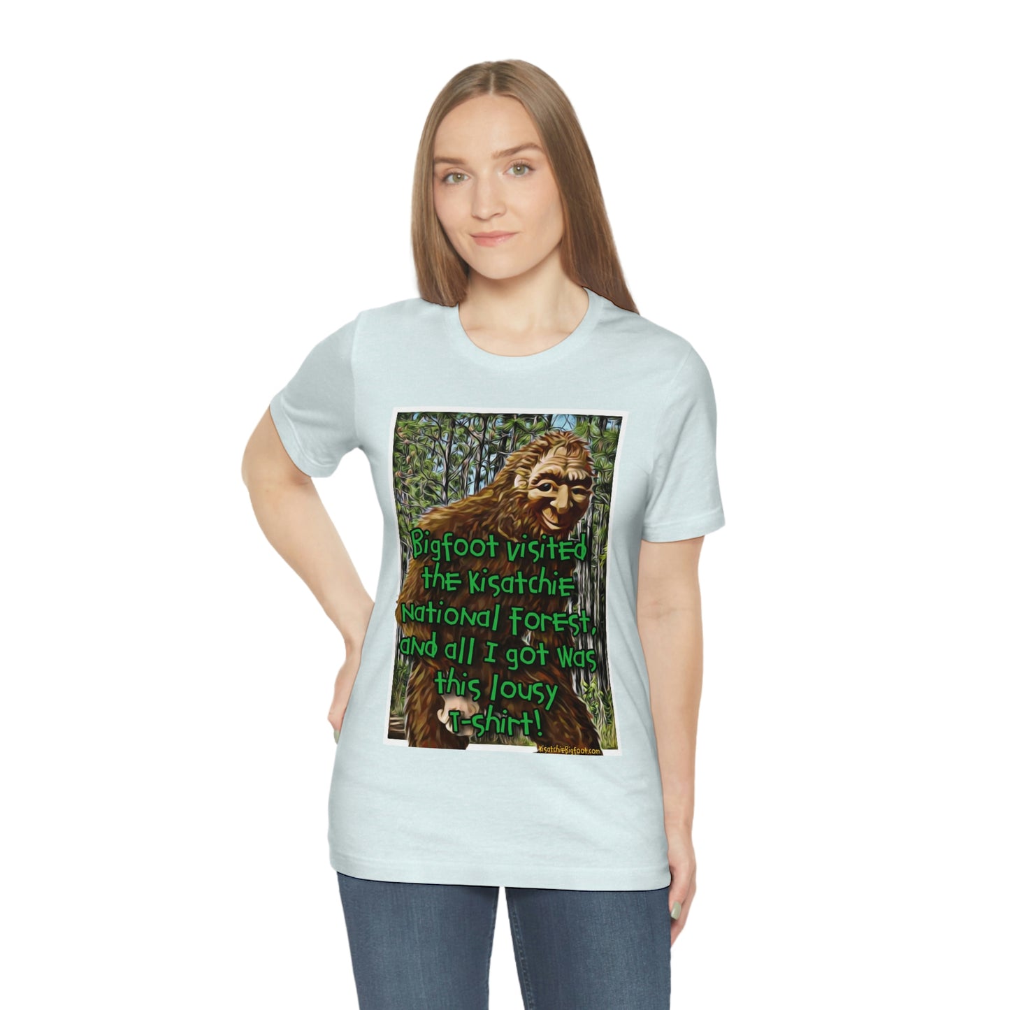 Unisex Kisatchie Bigfoot Jersey Tee