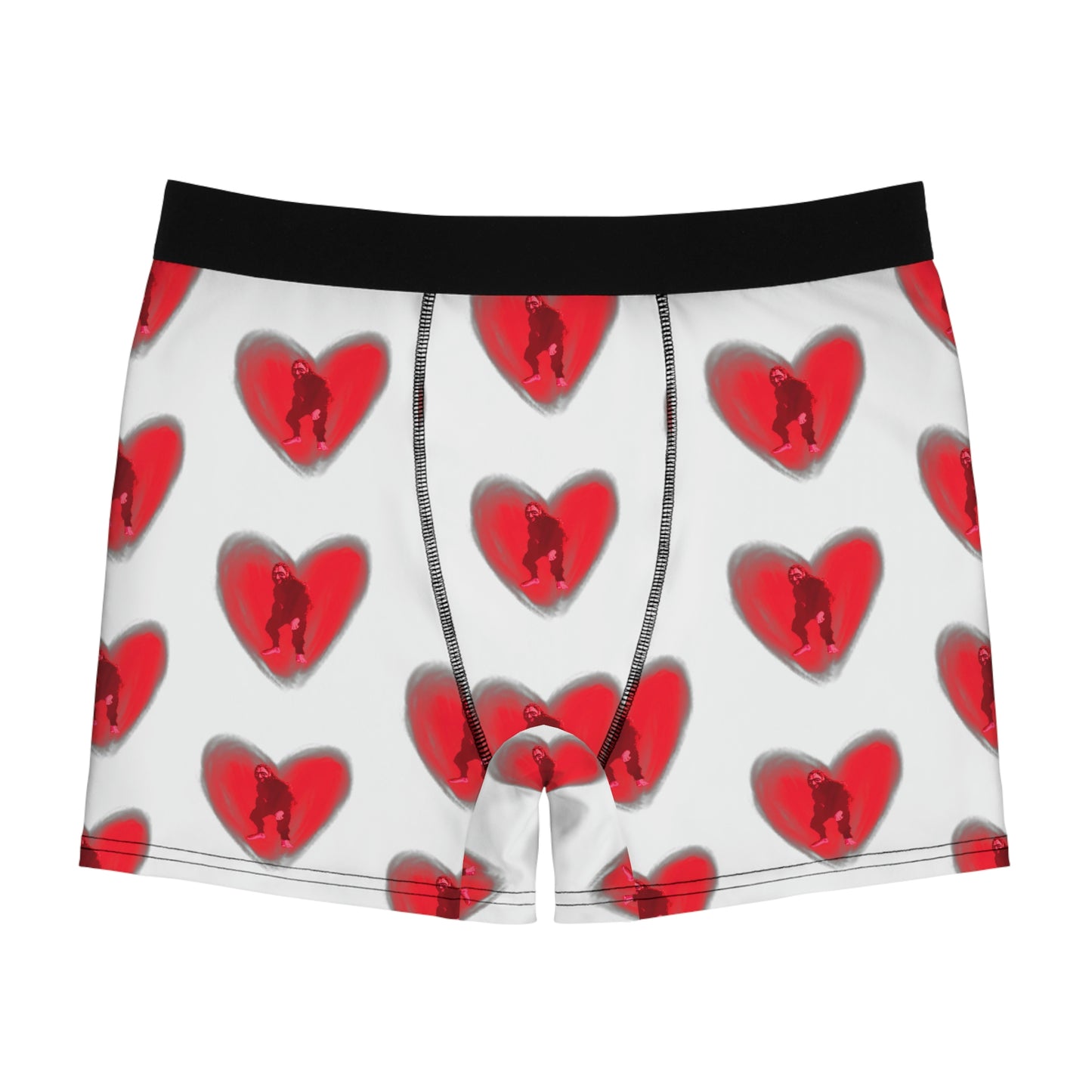 Men's Bigfoot in My Heart Boxer Briefs