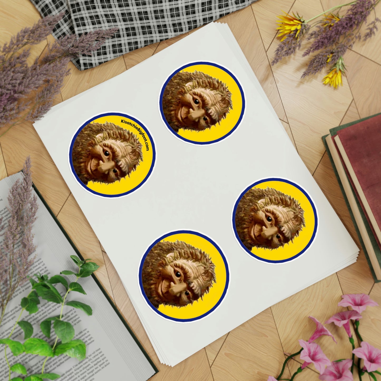 Bigfoot Sticker Sheet Bundle, 5pcs