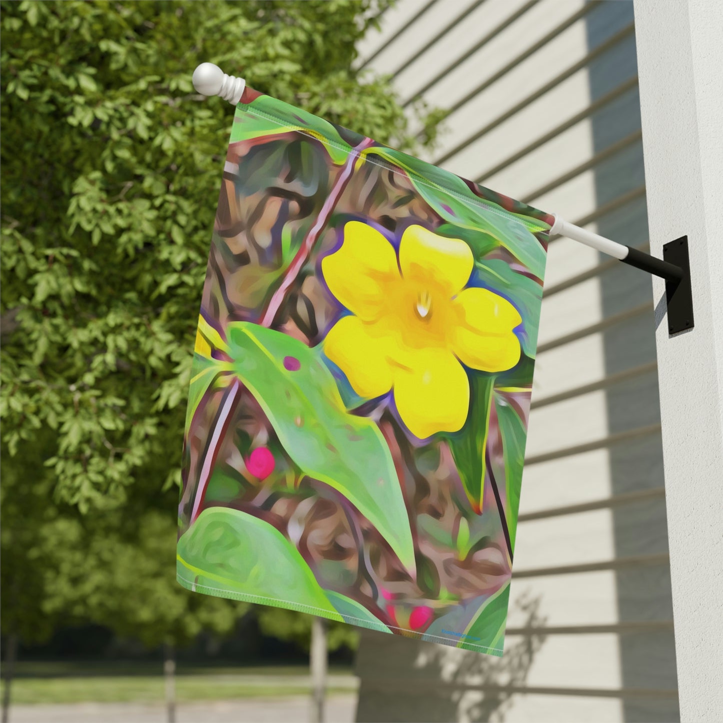 Yellow Jessamine Garden & House Banner