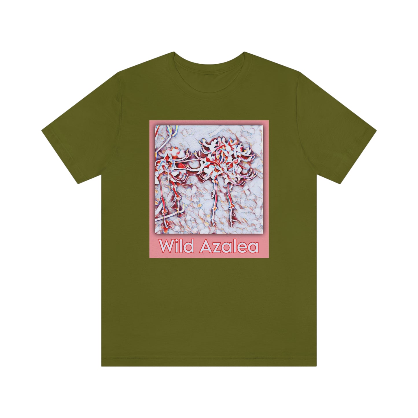 Unisex Kisatchie Wildflowers (Wild Azaleas) Jersey Tee