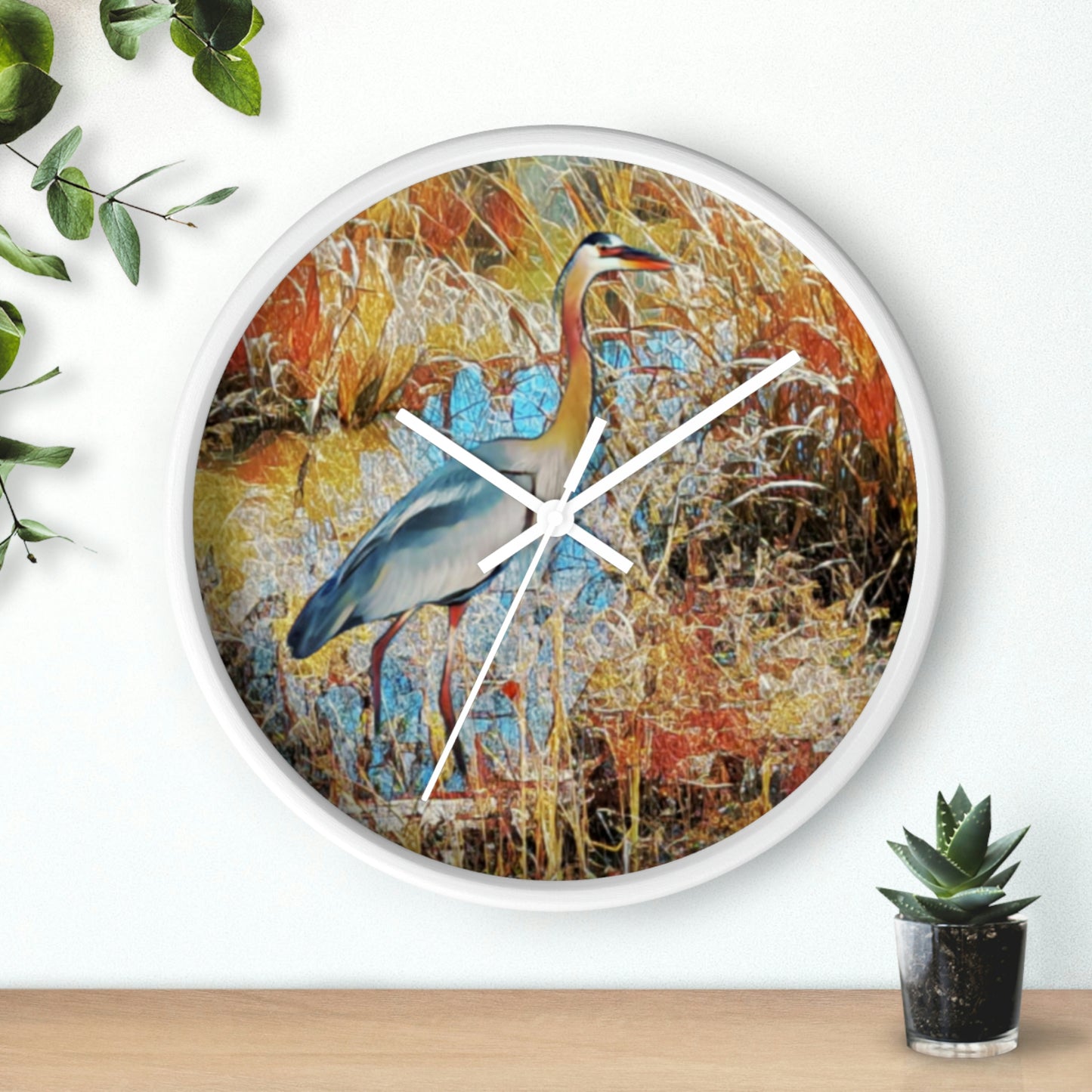 Great Blue Heron Clocks