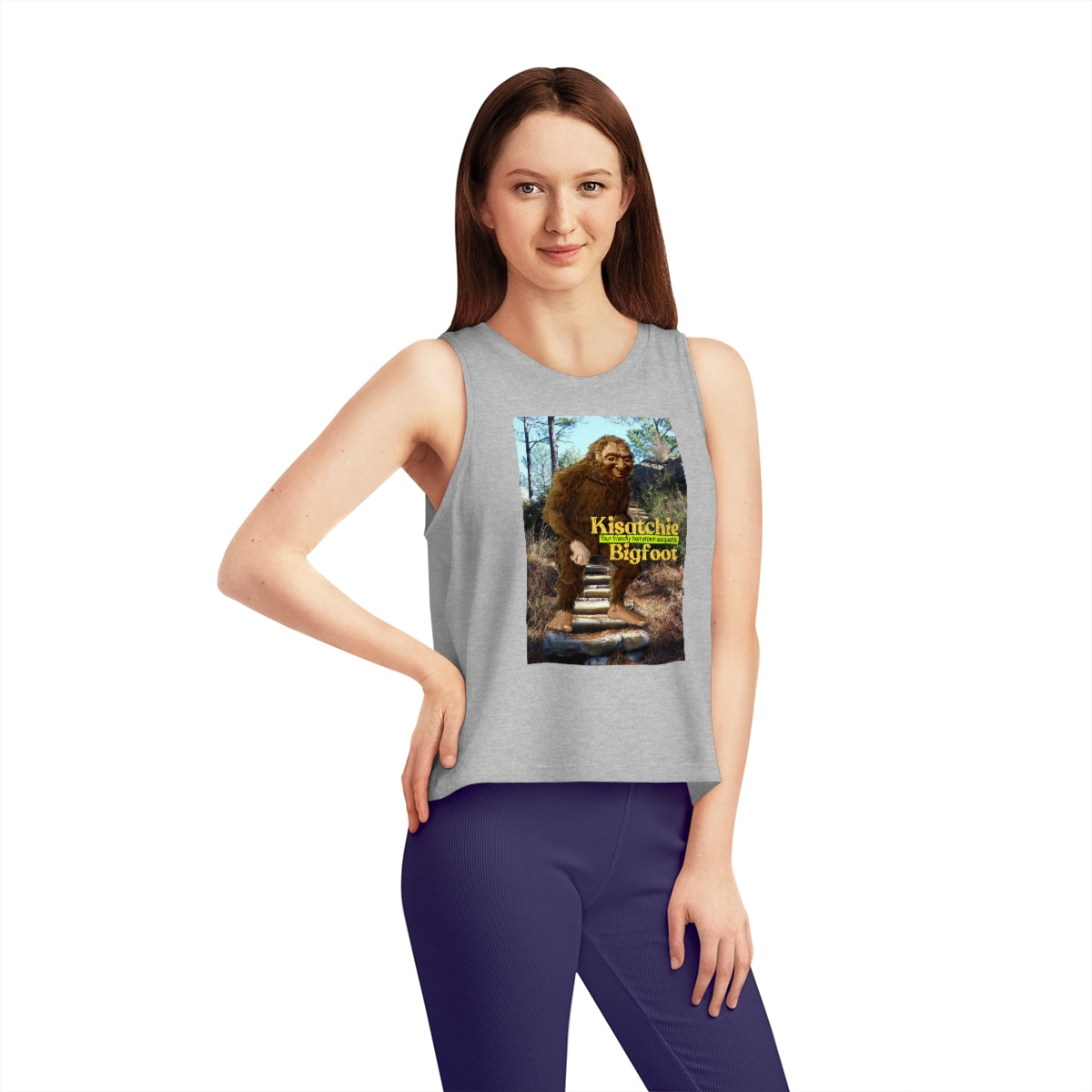 Women's Kisatchie Bigfoot Dancer Cropped Tank Top