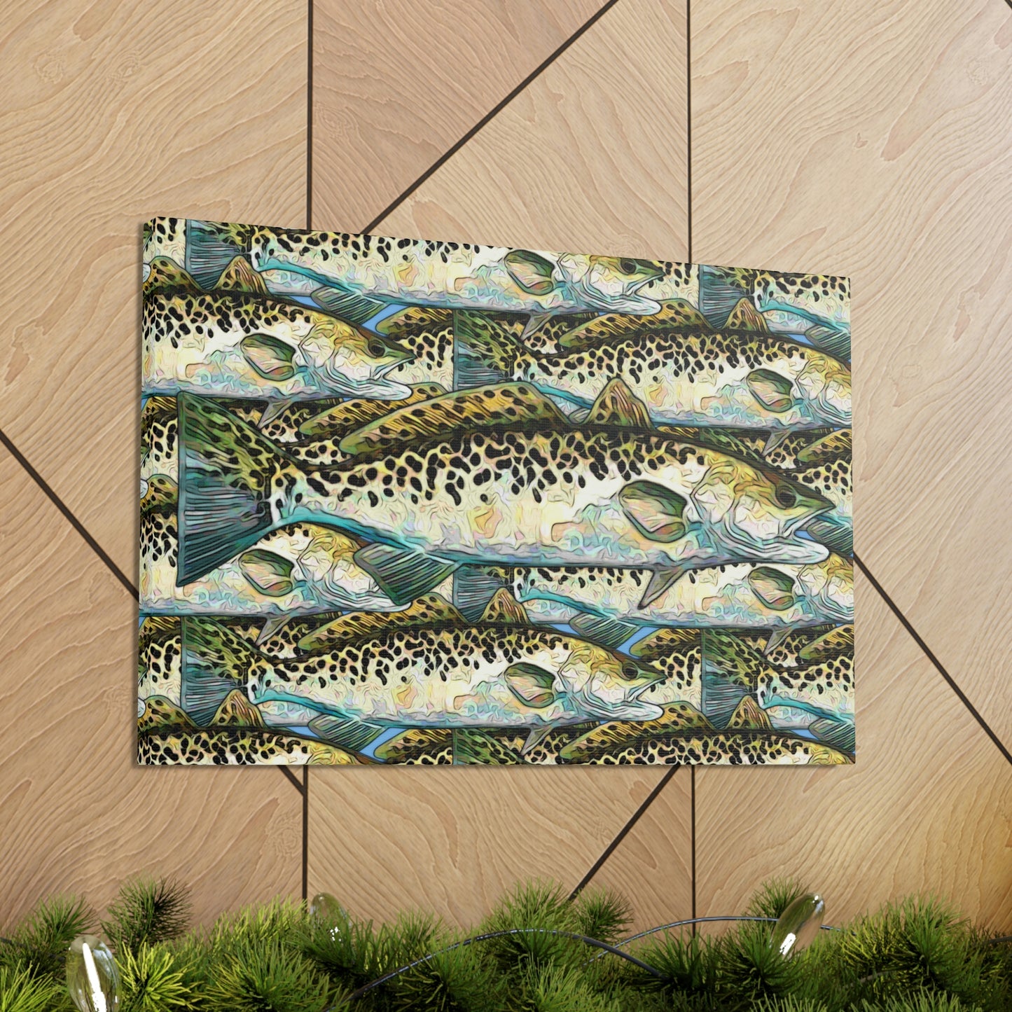 Speckled Trout Canvas Gallery Wraps