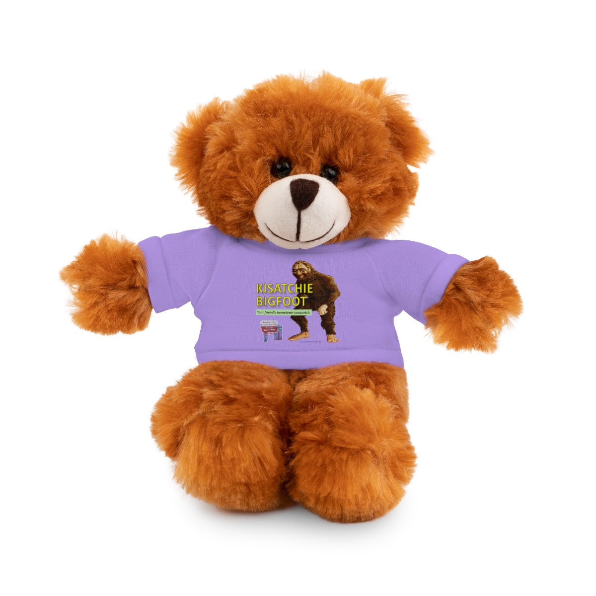 Stuffed Animals with Kisatchie Bigfoot Tee