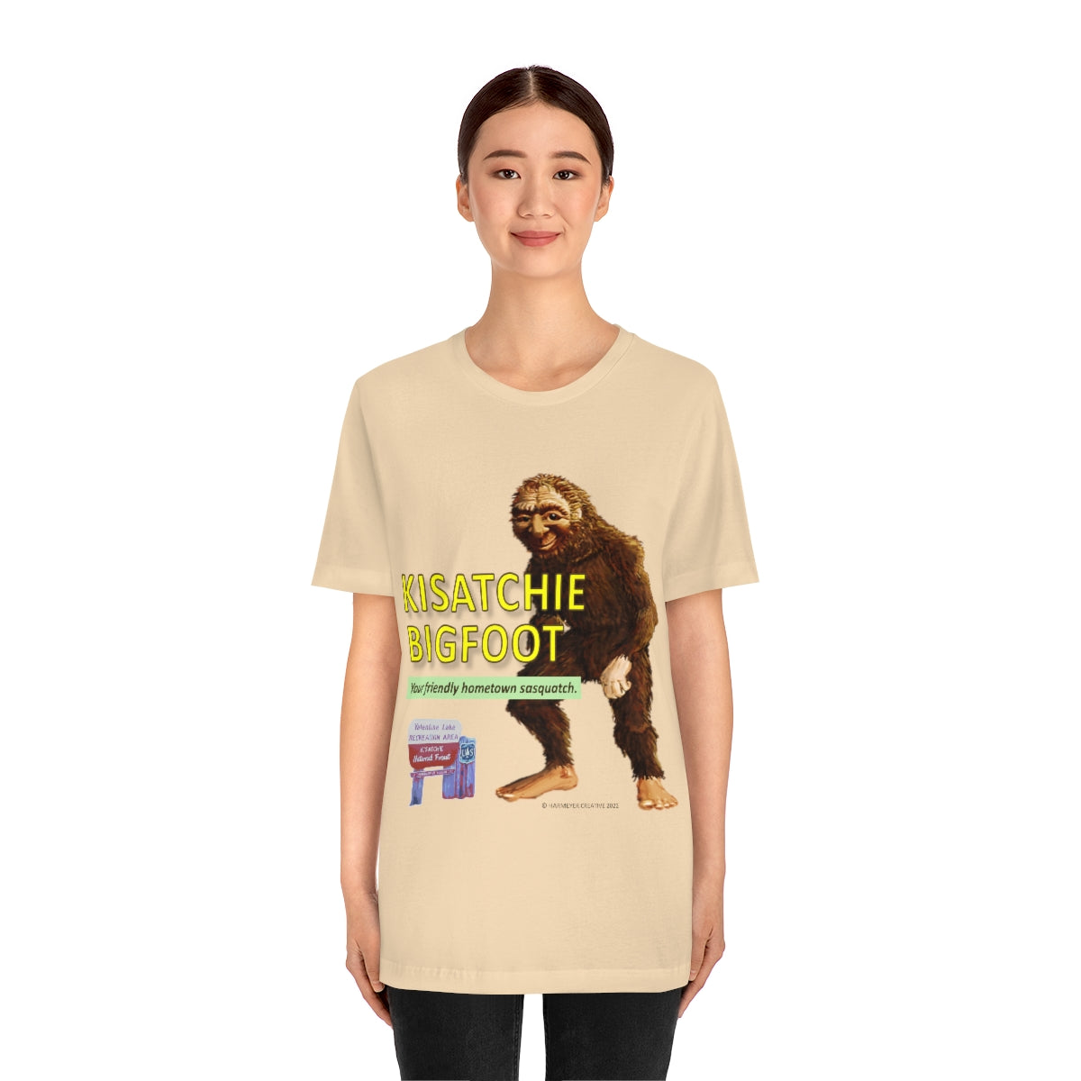 Unisex Kisatchie Bigfoot Jersey Tee