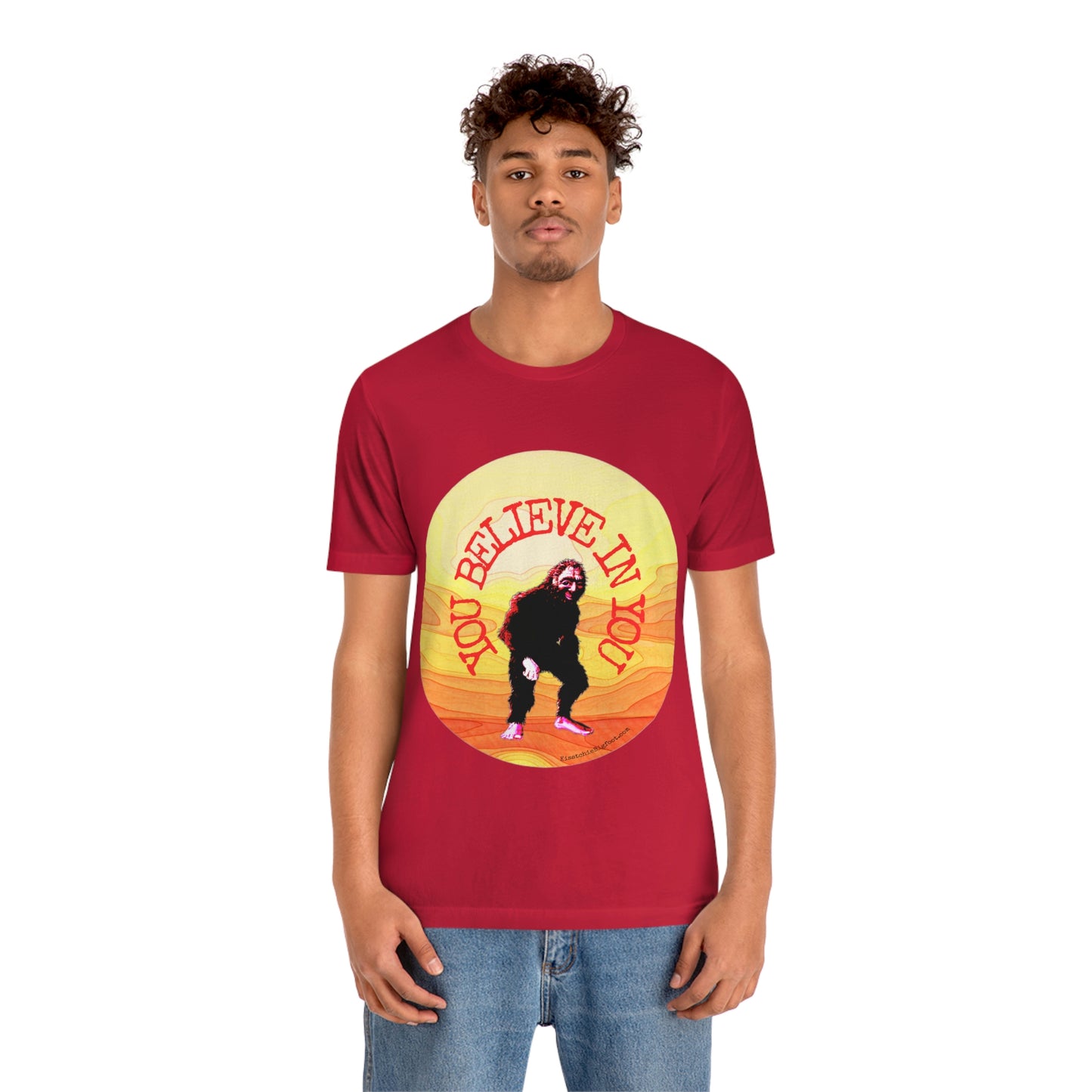 Bigfoot's Believe in You Unisex Jersey Tee