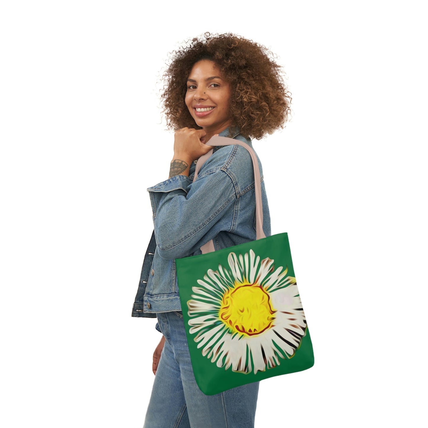 Kisatchie Wildflower Polyester Canvas Tote Bag