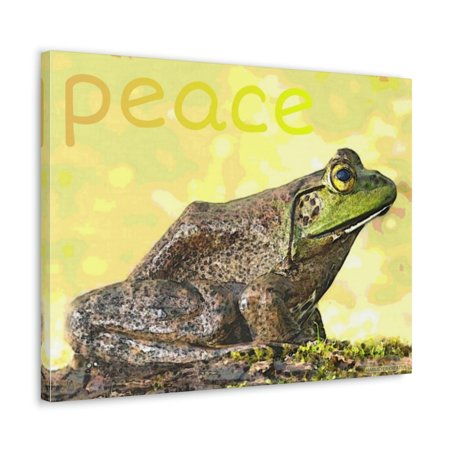 Kisatchie Bullfrog Canvas Gallery Wraps