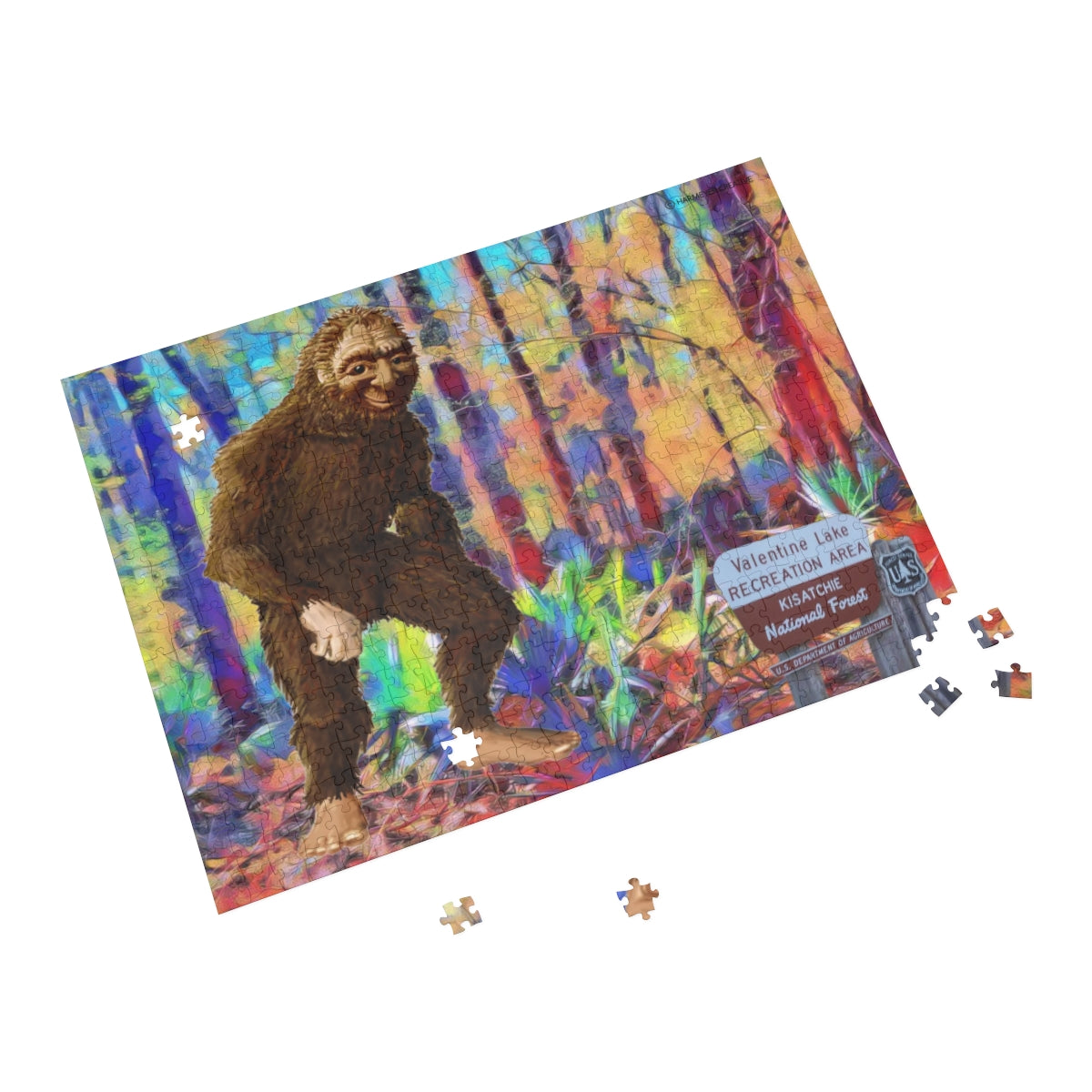 Kisatchie Bigfoot Puzzle (4 sizes)