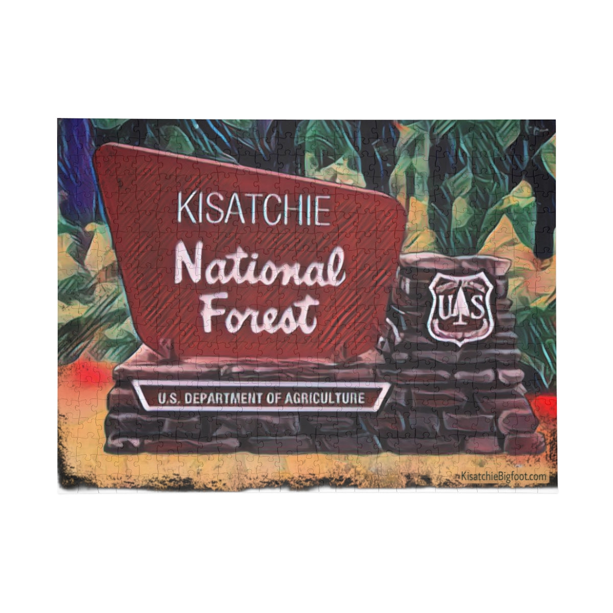 Kisatchie National Forest Puzzle (4 Sizes)