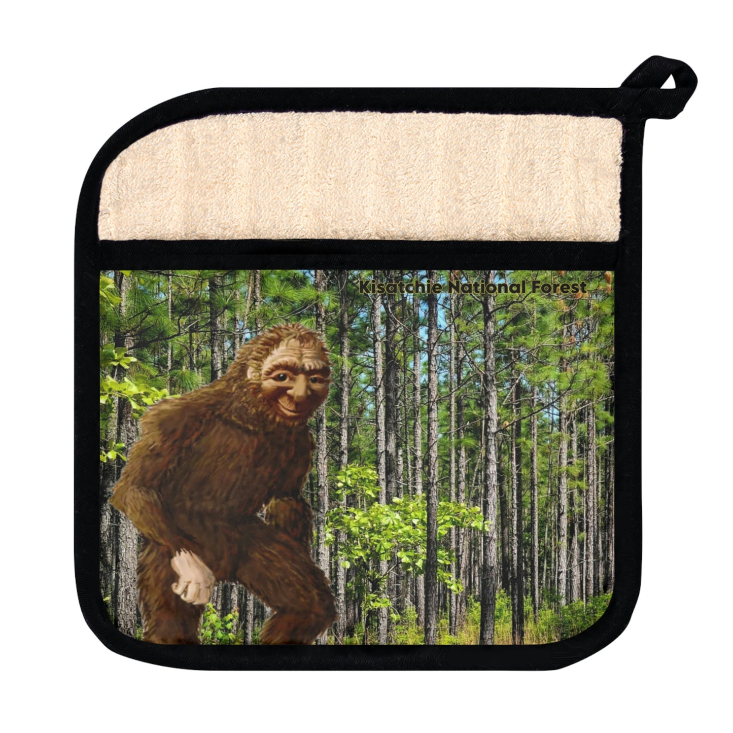 Kisatchie Bigfoot Pot Holder with Pocket