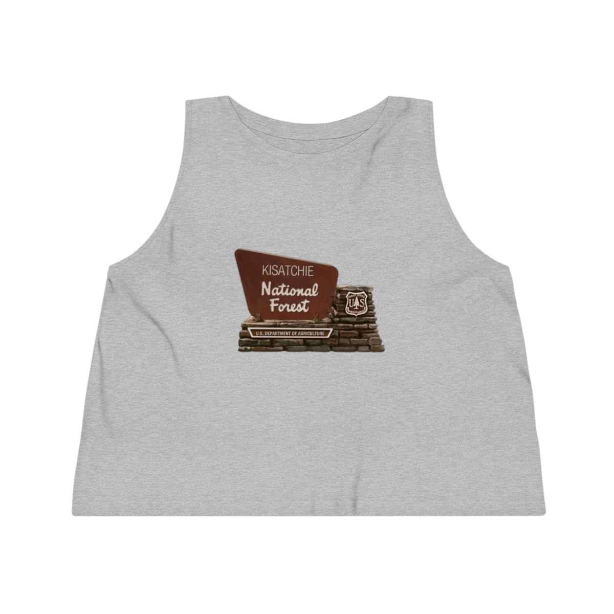 Women's Kisatchie Dancer Cropped Tank Top