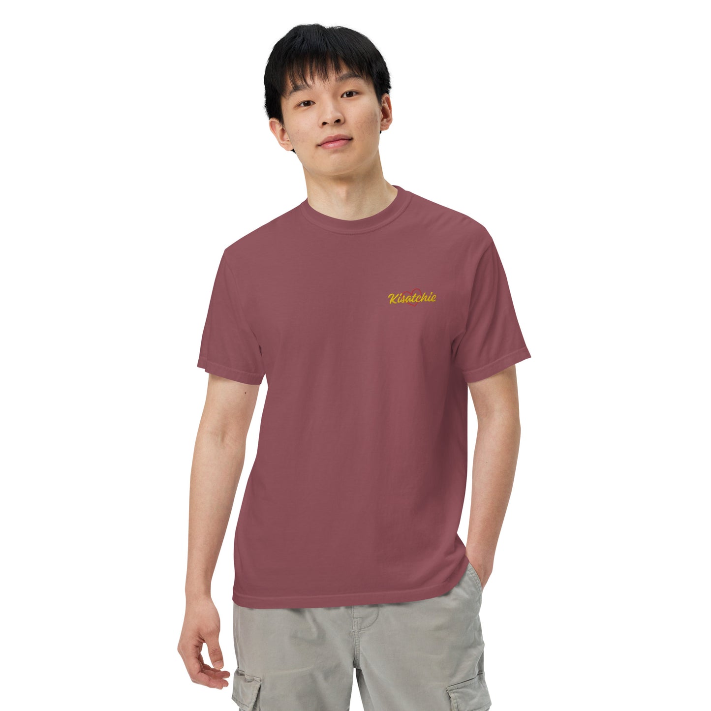 Men’s garment-dyed Love Kisatchie t-shirt