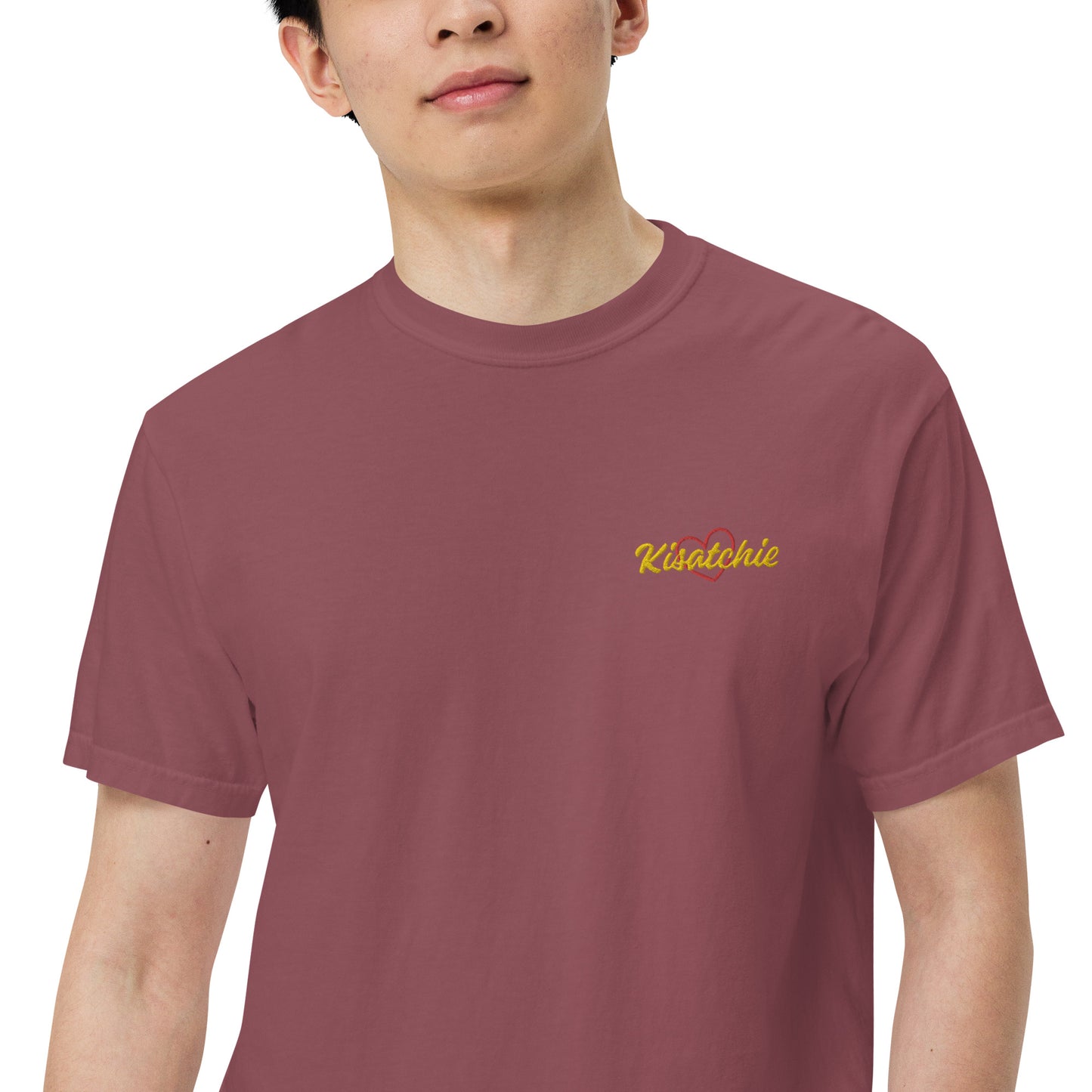 Men’s garment-dyed Love Kisatchie t-shirt