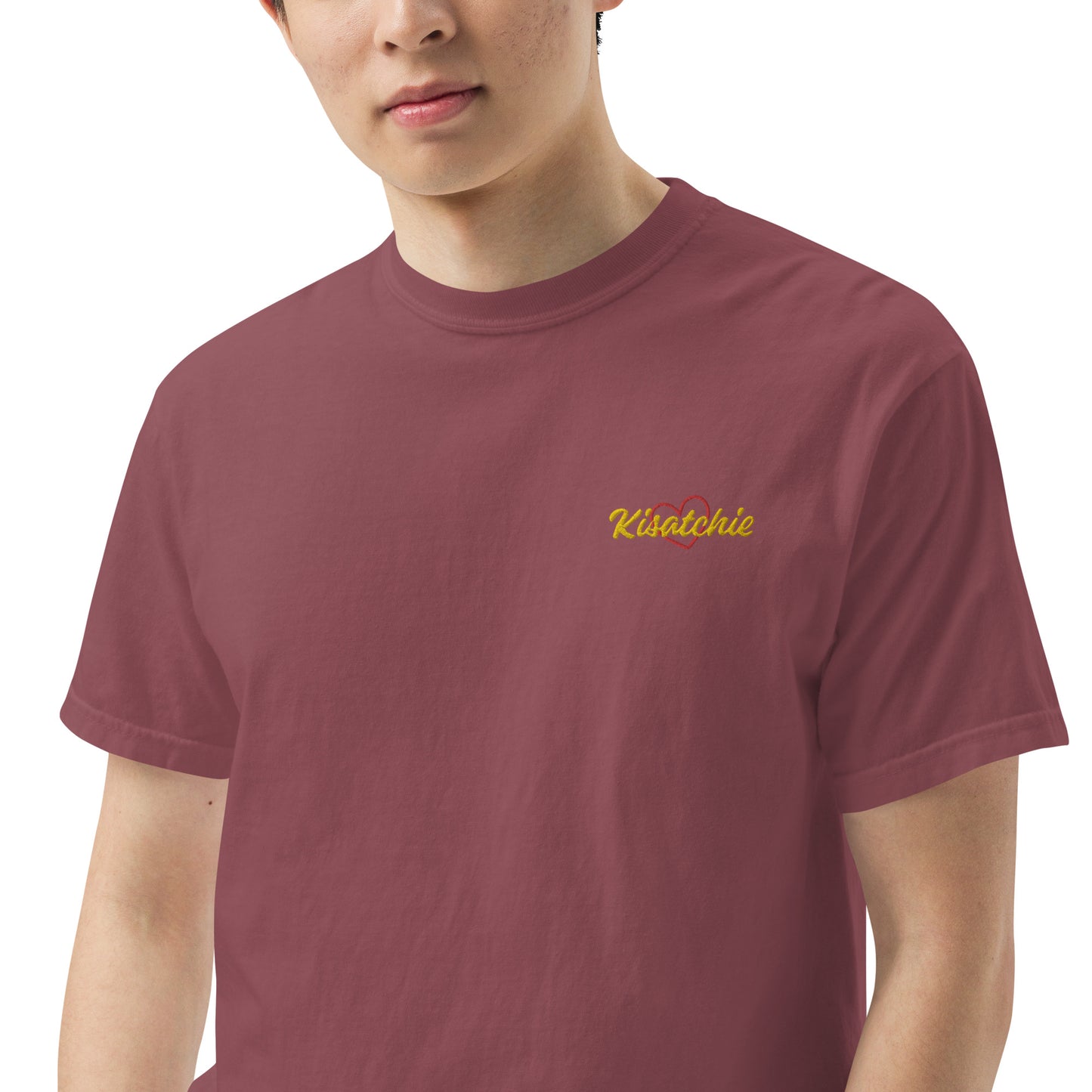 Men’s garment-dyed Love Kisatchie t-shirt