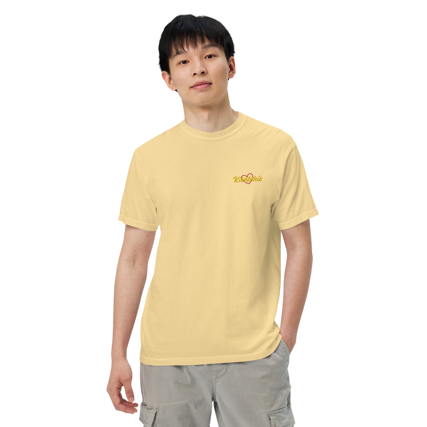 Men’s garment-dyed Love Kisatchie t-shirt