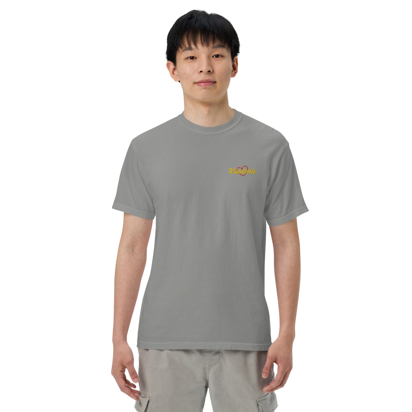 Men’s garment-dyed Love Kisatchie t-shirt