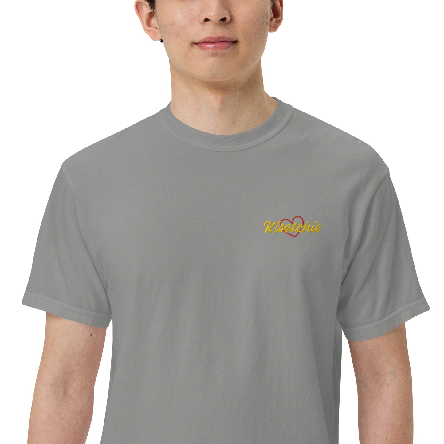 Men’s garment-dyed Love Kisatchie t-shirt