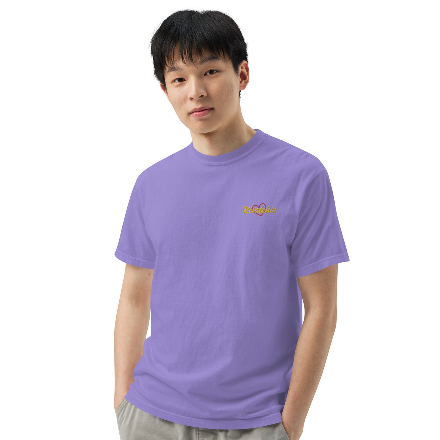 Men’s garment-dyed Love Kisatchie t-shirt