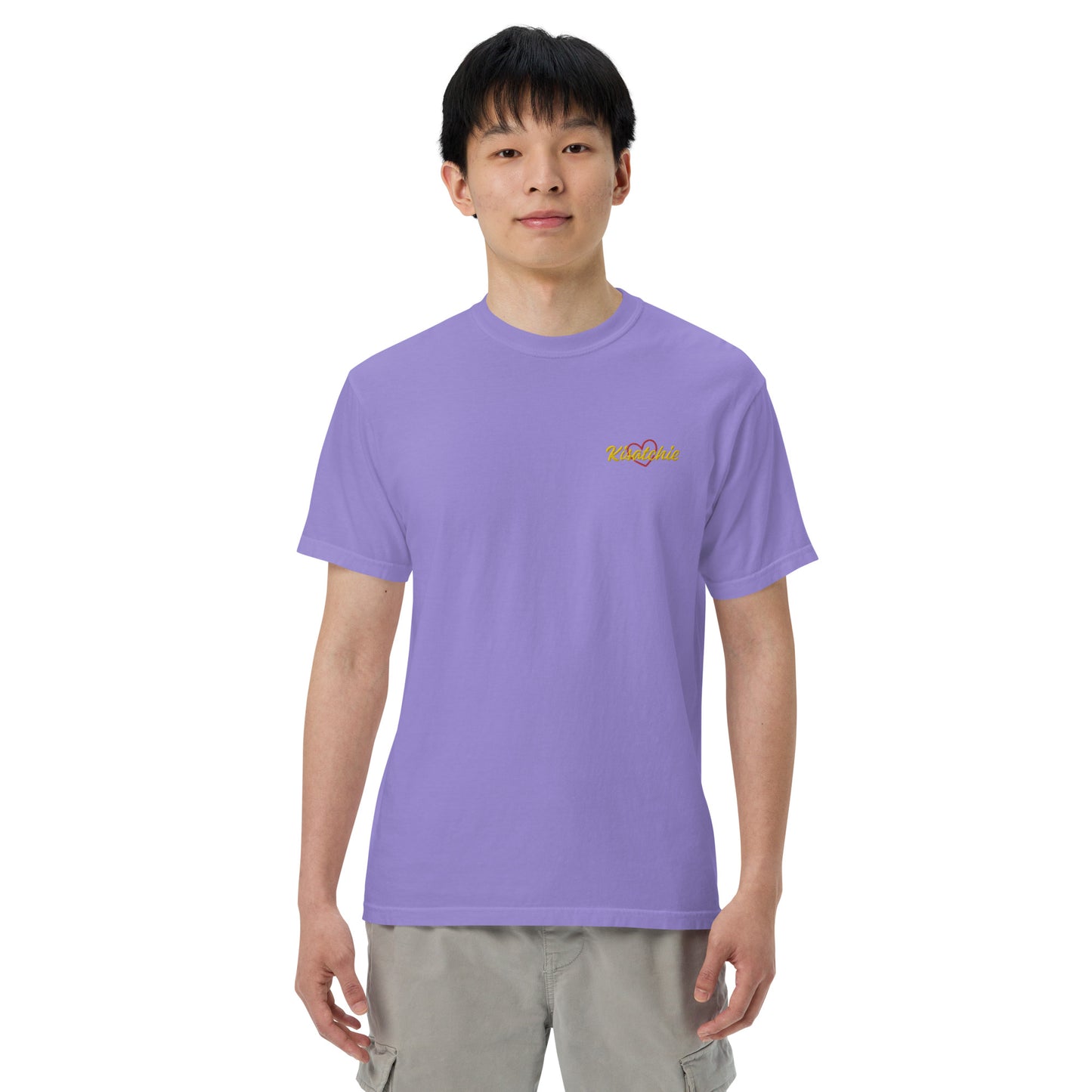 Men’s garment-dyed Love Kisatchie t-shirt