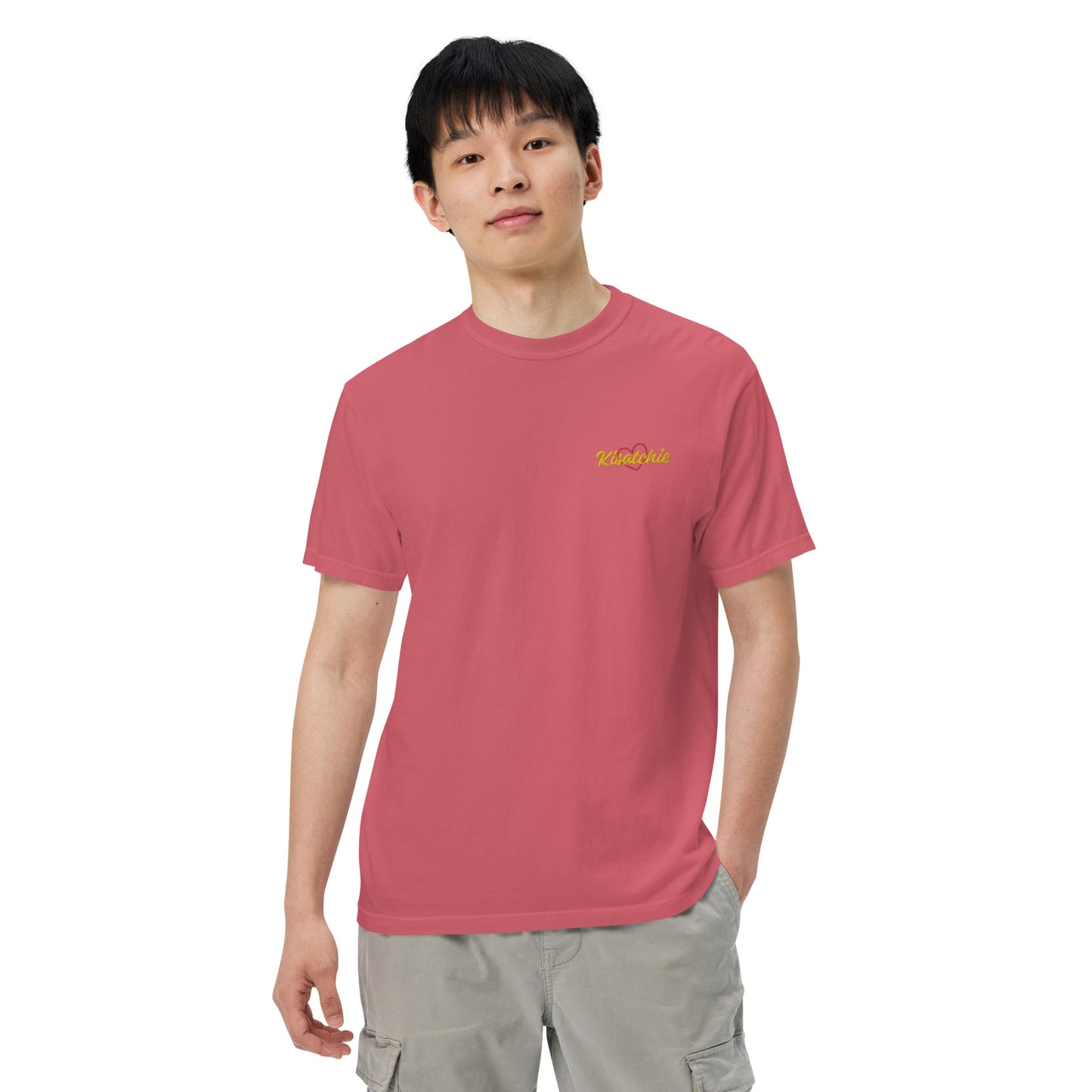 Men’s garment-dyed Love Kisatchie t-shirt