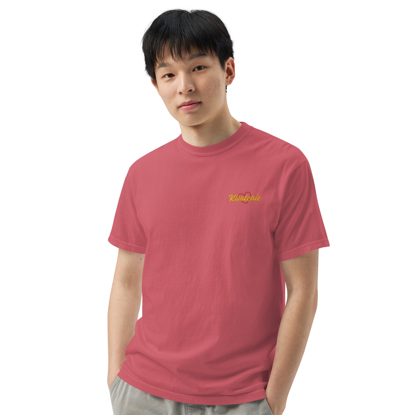 Men’s garment-dyed Love Kisatchie t-shirt