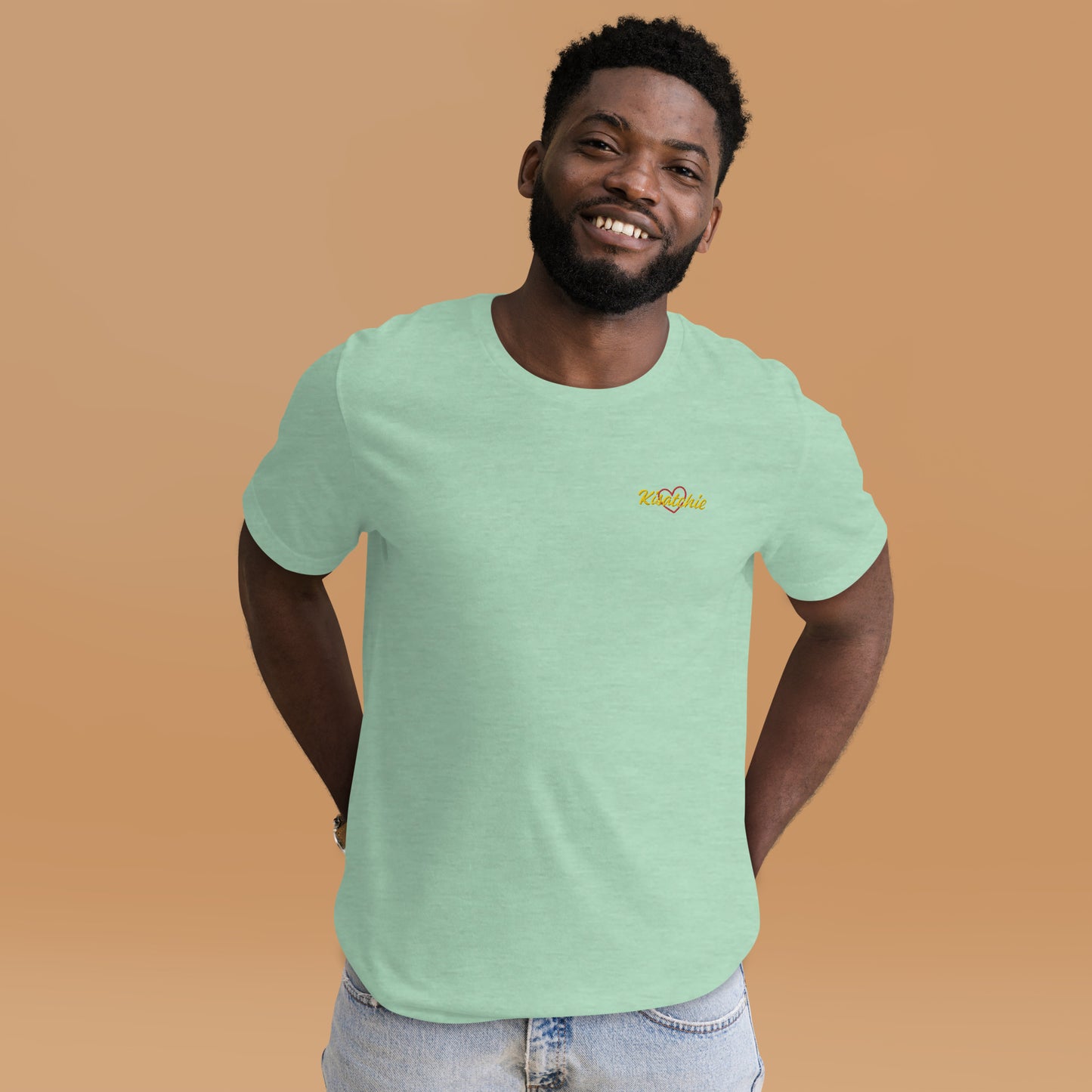 Unisex Embroidered Love Kisatchie t-shirt